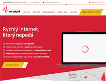 Tablet Screenshot of eurosignal.cz